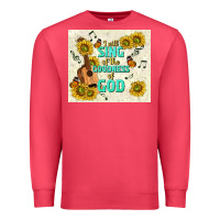 Cardinal i will sing of the goodness of god Premium Sweatshirt - TumblerDesignByShophia