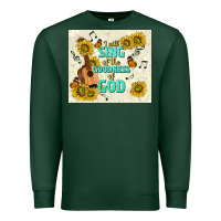 Sports Green i will sing of the goodness of god Premium Sweatshirt - TumblerDesignByShophia