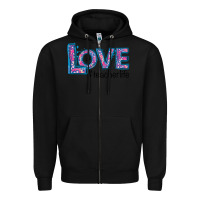 Black love teacher life Zipper Hoodie - Bettercallsaul
