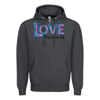 Smoke love teacher life Zipper Hoodie - Bettercallsaul