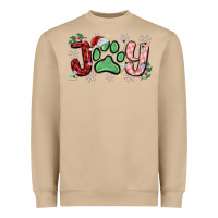 Mushroom joy with dog paw Heavyweight Sweatshirt - MaliasSmallBusiness