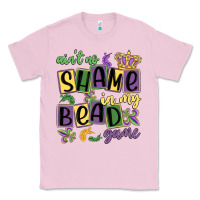 Bubblegum Pink ain't no shame in my bead game Classic Tee - MaliasSmallBusiness