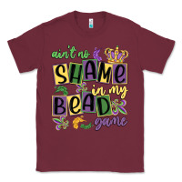Burgundy ain't no shame in my bead game Classic Tee - MaliasSmallBusiness