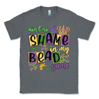 Charcoal Heather ain't no shame in my bead game Classic Tee - MaliasSmallBusiness