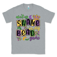 Heather Grey ain't no shame in my bead game Classic Tee - MaliasSmallBusiness