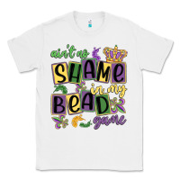 White ain't no shame in my bead game Classic Tee - MaliasSmallBusiness