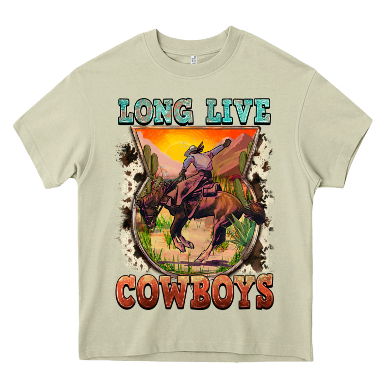 Long Live Cowboys Heavy Core Tee by FaDigitalArtStudio | Teevron