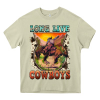 Mossy long live cowboys Heavy Core Tee - FaDigitalArtStudio