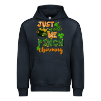 Navy Just call me pinch charming St. Patricks Day Urban Hoodie - FaDigitalArtStudio