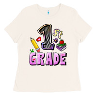 Bone First Grade Ladies Tee - RanaPortraitStore