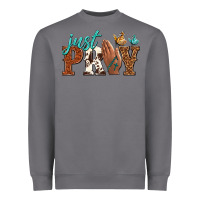 Storm just pray Heavyweight Sweatshirt - NancyCooperArtShop