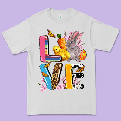 Love Easter Premium Tee Designed By Adodesignshop