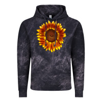Cloud Black tiger eyes sunflower Vintage Hoodie - LillyAllenDesigns