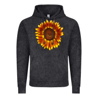 Tiger Eyes Sunflower Vintage Hoodie | Teevron