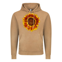 Vintage Camel tiger eyes sunflower Vintage Hoodie - LillyAllenDesigns