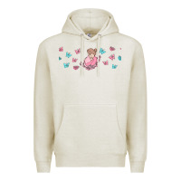 Oatmeal Heather butterflies and mom Premium Hoodie - TumblerDesignByShophia