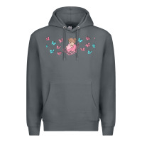 Rock butterflies and mom Premium Hoodie - TumblerDesignByShophia