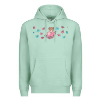Seafoam butterflies and mom Premium Hoodie - TumblerDesignByShophia