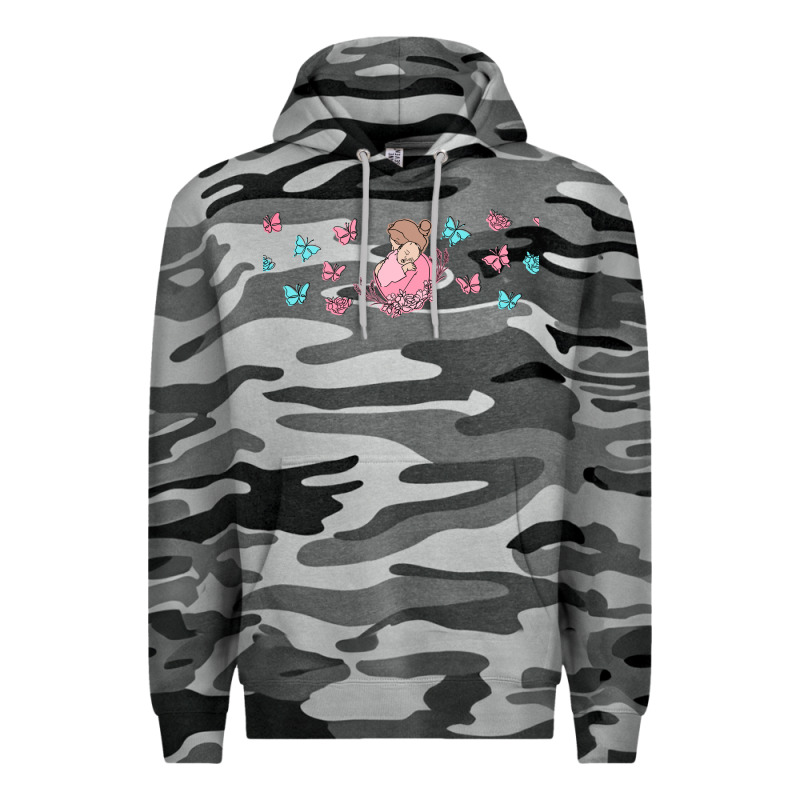 Butterflies And Mom Premium Hoodie by TumblerDesignByShophia | Teevron