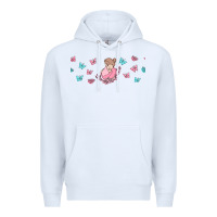 White butterflies and mom Premium Hoodie - TumblerDesignByShophia