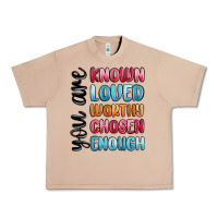 Burro you are known loved worthy chosen enough Urban Heavy Tee - MaliasSmallBusiness