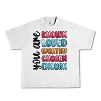 Lunar Rock you are known loved worthy chosen enough Urban Heavy Tee - MaliasSmallBusiness