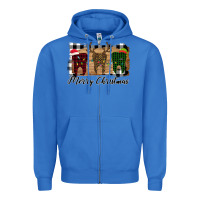 True Royal Merry Christmas Teeth Zipper Hoodie - Bettercallsaul