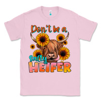 Bubblegum Pink dont be a salty heifer Classic Tee - JahusDesignShop