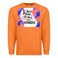 Carrot born free now i am expensive Premium Sweatshirt - TumblerDesignByShophia
