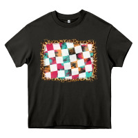 Asphalt race background with leopard frame Heavy Core Tee - HRA Design Shop
