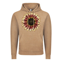 Strawberry Blonde Sunflower Vintage Hoodie | Teevron