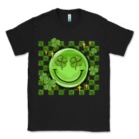 Black checkered st. patrick's day Classic Tee - MaliasSmallBusiness