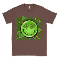 Chestnut checkered st. patrick's day Classic Tee - MaliasSmallBusiness
