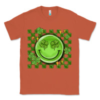 Copper checkered st. patrick's day Classic Tee - MaliasSmallBusiness