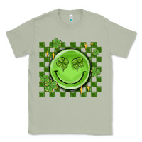 Matcha checkered st. patrick's day Classic Tee - MaliasSmallBusiness