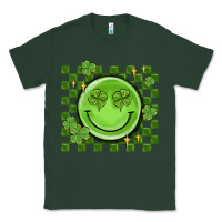 Sports Green checkered st. patrick's day Classic Tee - MaliasSmallBusiness