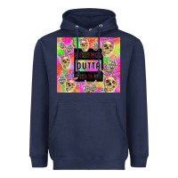 Navy straight outta fucks to give Heavyweight Hoodie - TumblerDesignByShophia