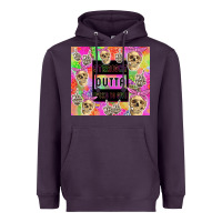 Plum straight outta fucks to give Heavyweight Hoodie - TumblerDesignByShophia