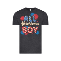 Vintage Black all american boy Vintage Tee - MaliasSmallBusiness