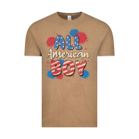 Vintage Coffee all american boy Vintage Tee - MaliasSmallBusiness