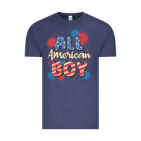 Vintage Denim all american boy Vintage Tee - MaliasSmallBusiness