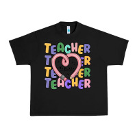 Black teacher and pencil heart Urban Heavy Tee - MaliasSmallBusiness
