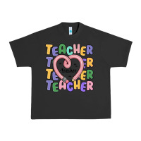 Teacher And Pencil Heart Urban Heavy Tee | Teevron