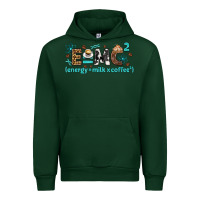Forest Green e=mc2 energy milk coffee bbs Urban Hoodie - BundleAndBundleShop