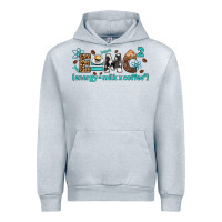 Heather Grey e=mc2 energy milk coffee bbs Urban Hoodie - BundleAndBundleShop