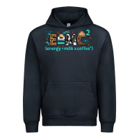 Navy e=mc2 energy milk coffee bbs Urban Hoodie - BundleAndBundleShop