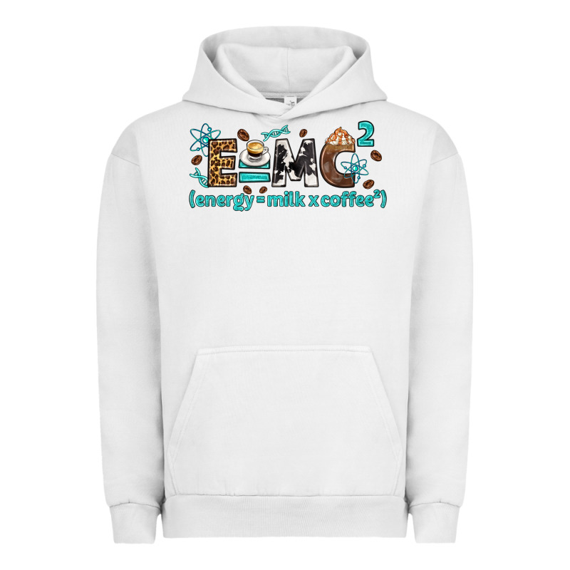 E=mc2 Energy Milk Coffee Bbs Urban Hoodie by BundleAndBundleShop | Teevron