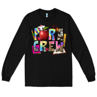 Black para crew Long Sleeve Tee - NancyCooperArtShop