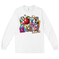 White para crew Long Sleeve Tee - NancyCooperArtShop