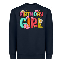 Navy birthday girl Heavyweight Sweatshirt - MaliasSmallBusiness